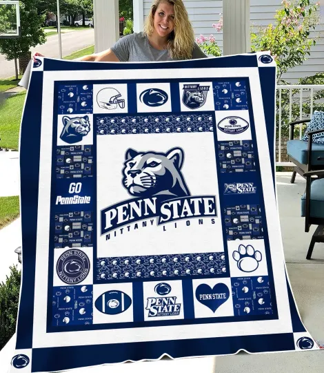 Discover College Mountain Lion Fleece Blanket