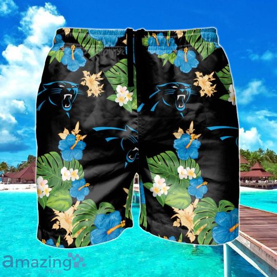 Discover football Carolina Pantherss Floral Men Beach Shorts