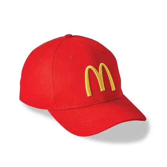 Discover McDonald's Golden Arches Embroidered Baseball Cap