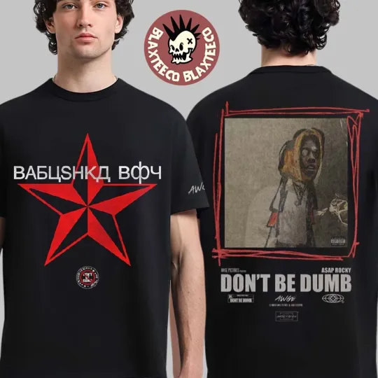 Discover Babushka Vintage Graphic Tee Mens Funny T-Shirt Asap Rocky Twofer Gift
