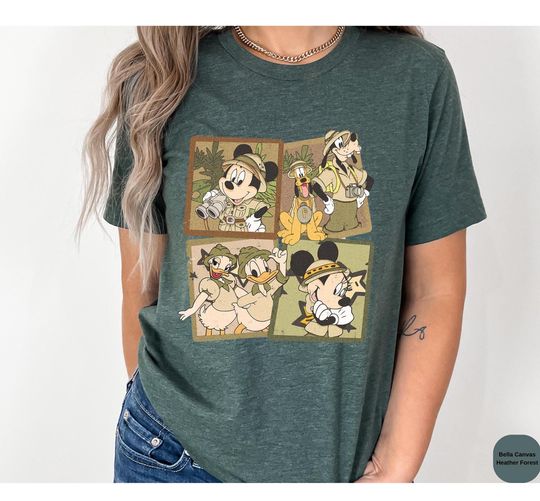 Discover Retro Disney Safari Shirt, Animal Kingdom Vacation Tee