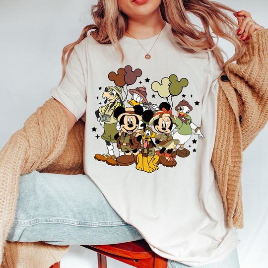Discover Disney Animal Kingdom Shirt, Disney Safari Shirt, Mickey and Friends Shirt, Matching Animal Kingdom Shirt