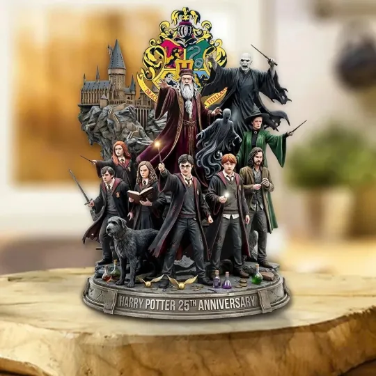 Discover Harry Potter 25th Anniversary 2026 Shape Acrylic Plaque