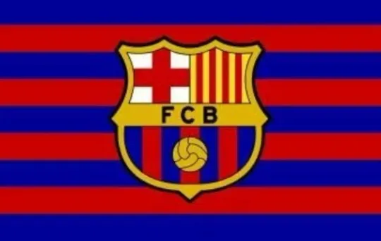 Discover FC Barcelona Logo Flag Soccer Football 3x5- With Grommets