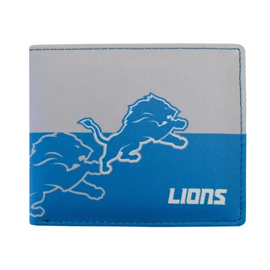 Discover Detroit Lions Bifold Men's Wallet