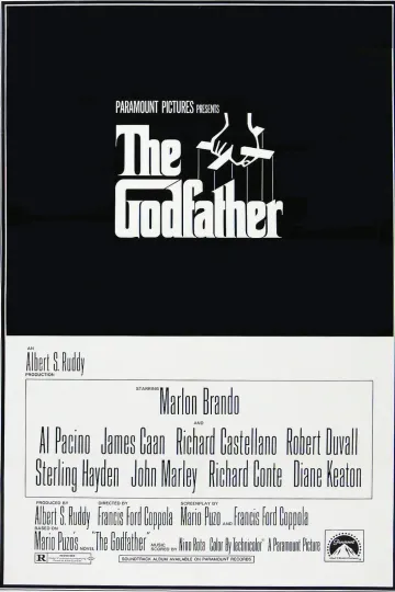Discover The Godfather Movie Poster Premium Matte Vertical Poster