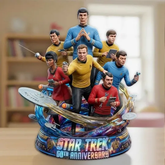 Discover Trek 60th Anniversary 2026 Shape Acrylic Plaque