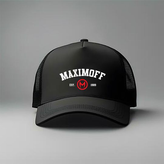 Maximoff Scarlet Witch Foam Mesh-Back Trucker Cap, Maximoff Est 1989 Cap, Maximoff 1989 Hat, Vintage Scarlet Witch Hat, Maximoff Hat