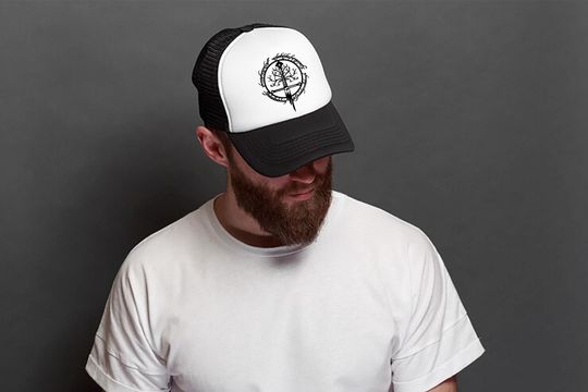 Narsil Sword Foam Mesh-Back Trucker Cap, Narsil Broken Blade Cap, Tolkien Cap, LOTR Fans Hat, Gift For Book Lovers, LOTR Lovers Hat