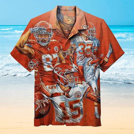 Discover football Kansas City Chiefs Legends Hawaiian Shirt V2