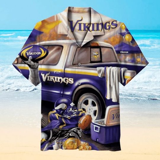 Discover football Minnesota Vikings Limited Edition Hawaiian Shirt