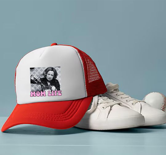 Discover Mom Life Foam Mesh-Back Cap, Mother's Day Gift, Mom Life Cap, Retro Mother Cap, Cool Mom Gifts, 90's Momma Cap