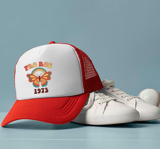Discover Pro Roe 1973 Foam Mesh-Back Cap, Pro Choice Cap, Feminist Hat, Pro Choice Feminist, Feminist Gift, 1973 Roe, Gift For Feminist