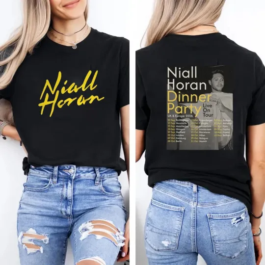 Discover Niall 2026 Concert Tour T-shirt, Naill Concert Tour T-Shirt