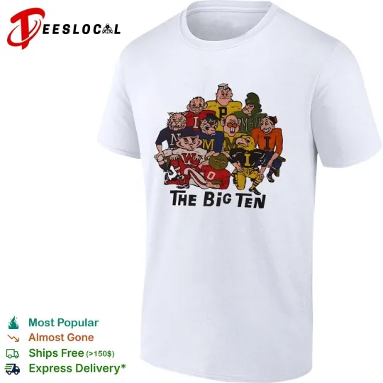 Discover The Big Ten Champion Family mascots shirt