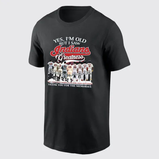 Cleveland Indians Greatness Unisex TShirt