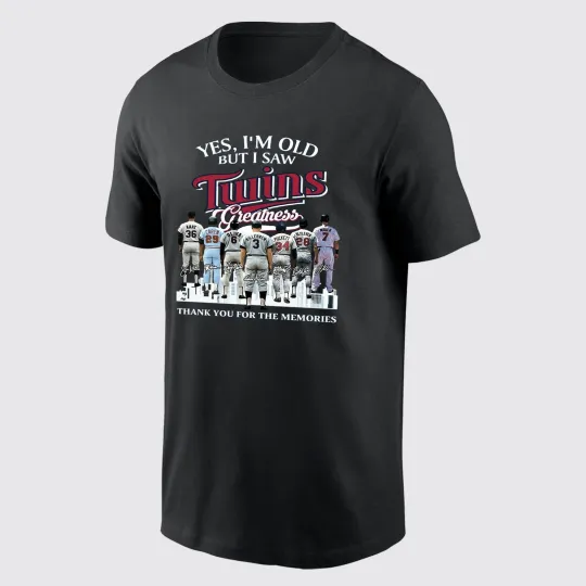 Discover Minnesota Twins Greatness Unisex TShirt