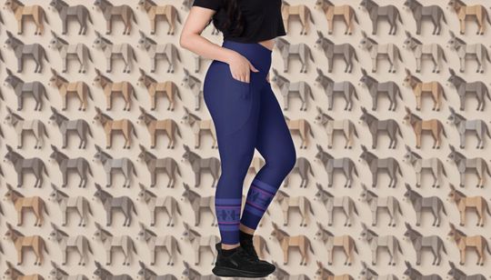 Luisa Pocket Leggings | Encanto Inspired Costume Leggings