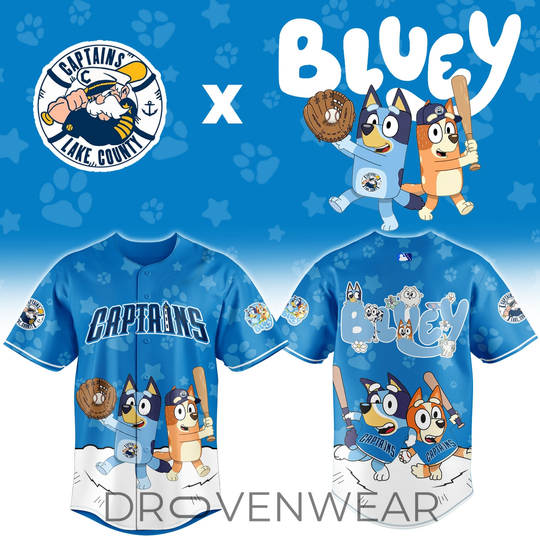 Discover Lake County Captains BlueyDad Night Game Limited Jersey