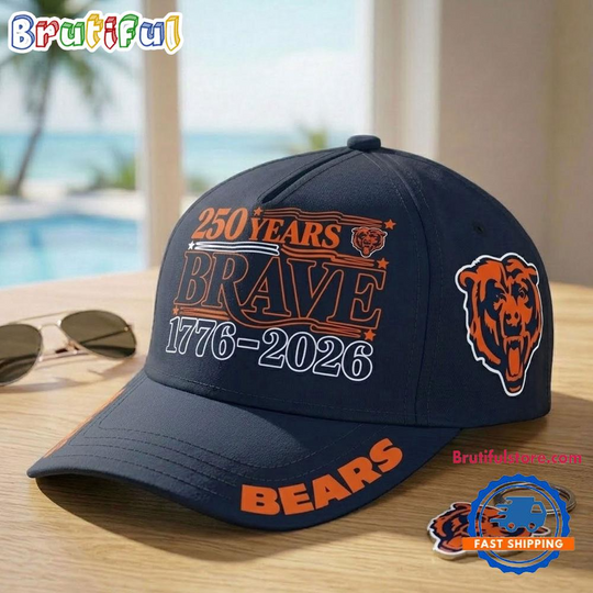 Chicago Bears US 250th Anniversary New Design Classic Cap