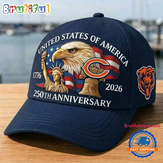 Chicago Bears 250th Anniversary of America Classic Cap