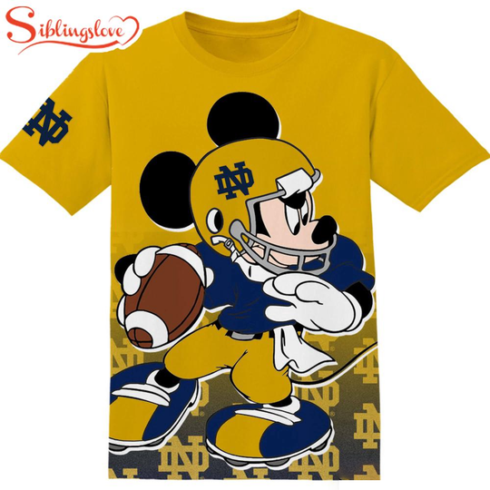 ND Fighting Irish Mickey All Over Print T-Shirt