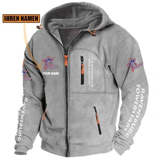 Ravensburg Towerstars Individual Name Zip Tactical Hoodie
