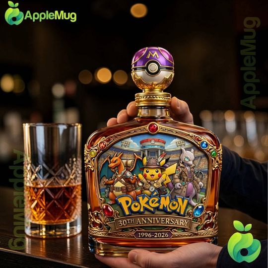 PKM 30th Anniversary 1996-2026 Whiskey Bottle
