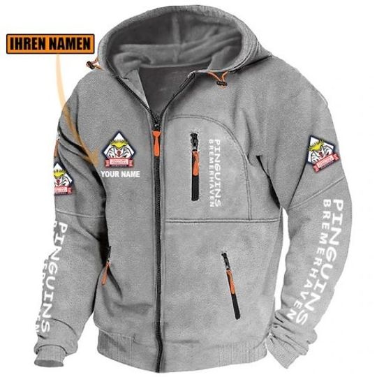 Bremerhaven Penguins Individual Name Zip Tactical Hoodie