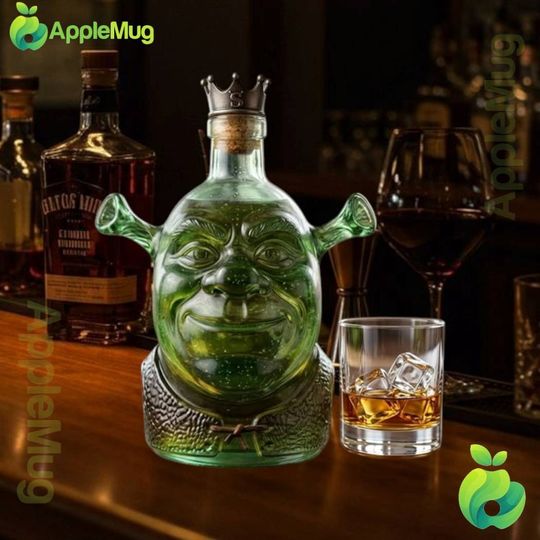 Shrek Whiskey Bottle