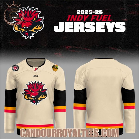 2025-26 Indy Fuel  Hockey Jersey