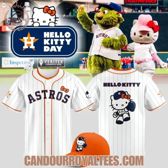 Discover Astros 2026 Hello Kitty Day Jersey