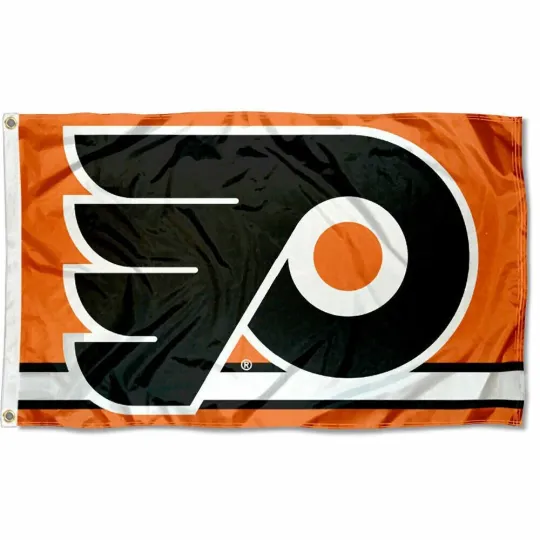 Discover Philadelphia Flyers  House Flag with Full Color Double-Sided Design