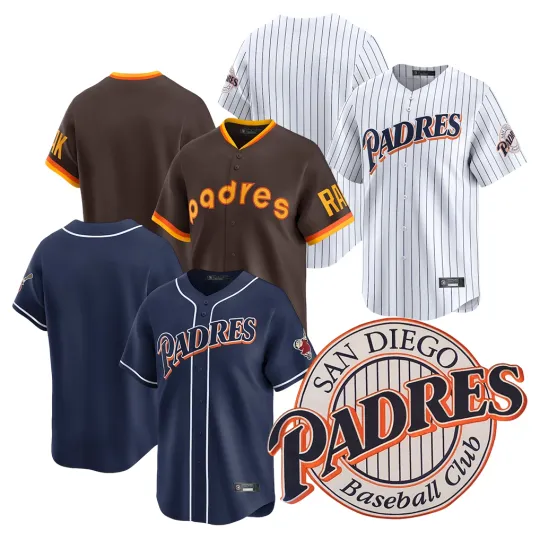 Discover Men's Padres Cooperstown Collection Limited Jersey Jersey