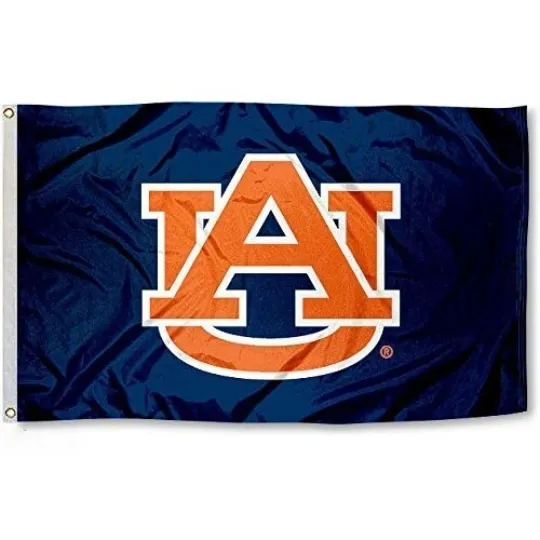 Auburn Tigers House Flag Full Color Double-Sided