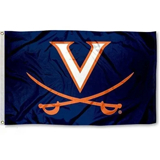 Virginia Cavaliers Flag Banner with Double-Sided Full Color