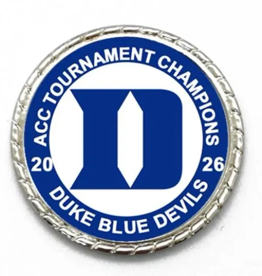 Discover Tribute Coin Duke Blue Devils 2026 ACC Basketball Tournament Champions