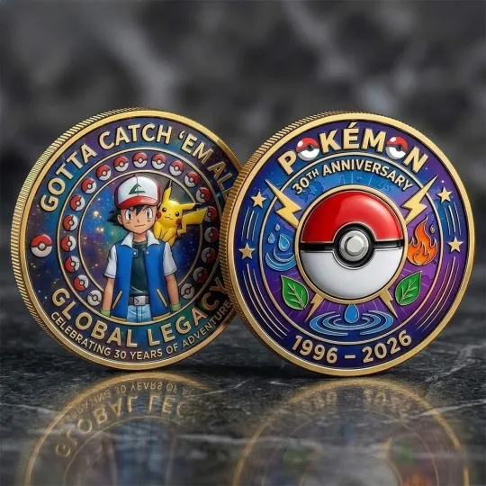 Discover PKM 30Th Anniversary Commemorative Coin