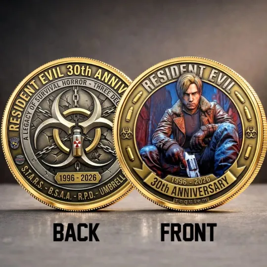 Resident Evil 30th Anniversary 2026 Commemorative Coin