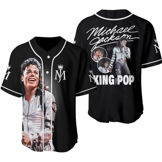 Discover Michael Jackson Baseball Jersey For Fans