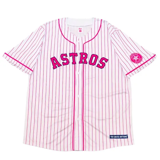 Houston Astros Barbie Night Jersey