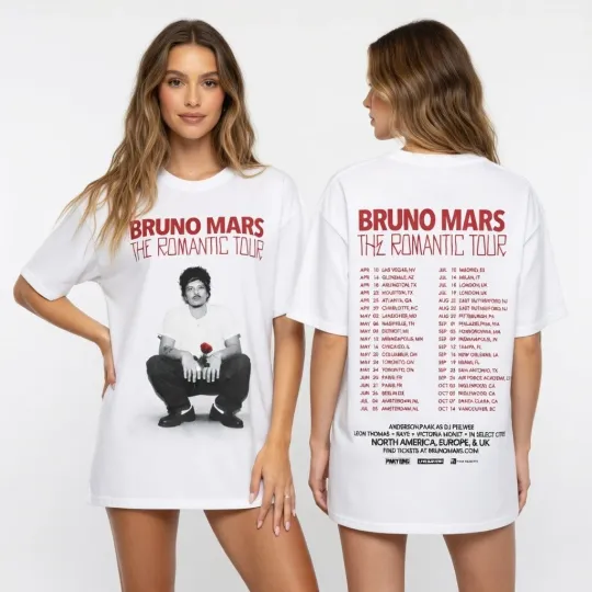 Discover Pop R&B Singer Tour 2026 Style T-Shirt, Fan Gift Tee