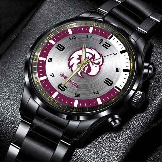 Discover NRL Manly Warringah Sea Eagles Custom Name Steel Watch