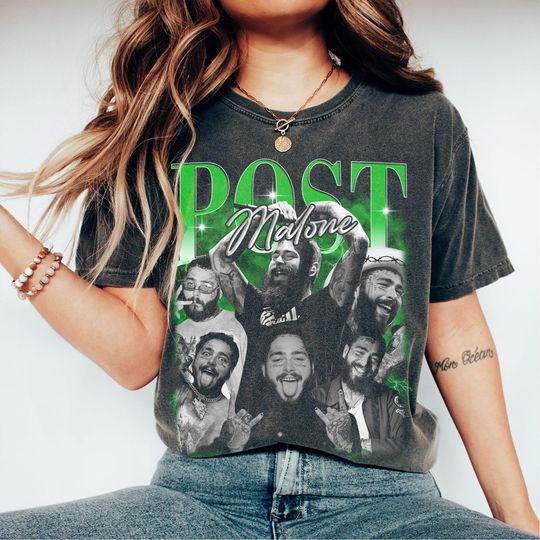 Discover Post Malone Bootleg T-Shirt, Big Ass Stadium Tour, Country Music Tour Outfit