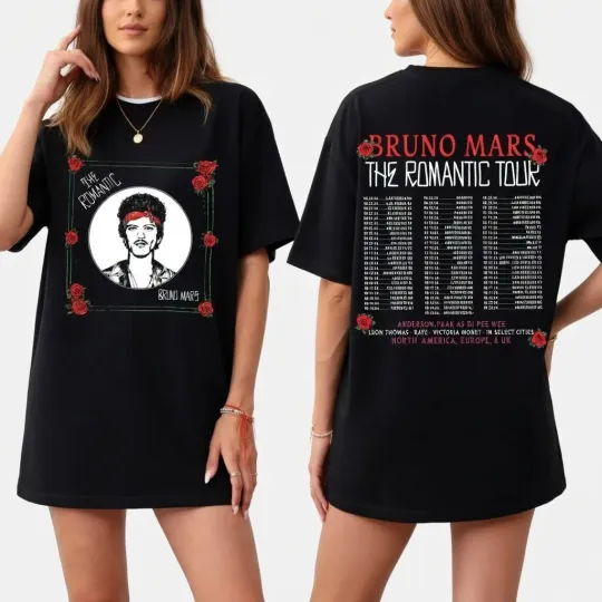 Discover Pop R&aB Singer Tour 2026 Style T Shirt, Retro Fan Tee