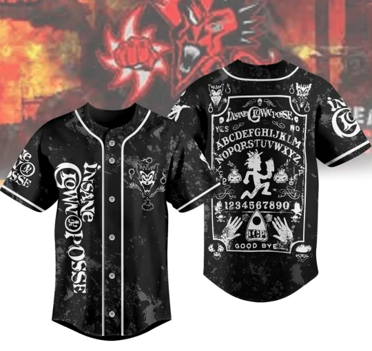 Discover Insane Clown Posse band 3D BASEBALL shirt