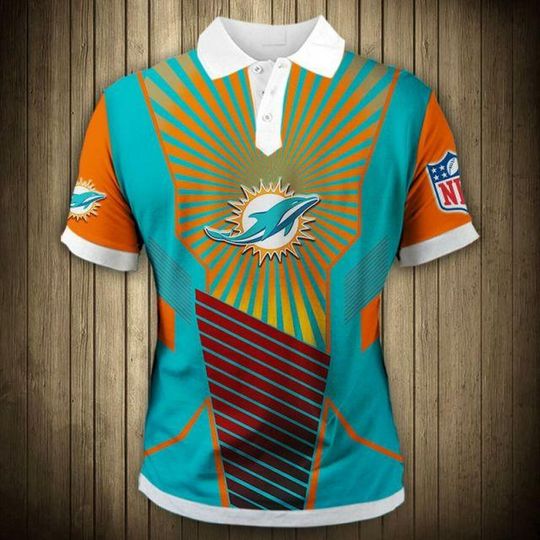 Discover football Miami Dolphinss Polo Shirt V13