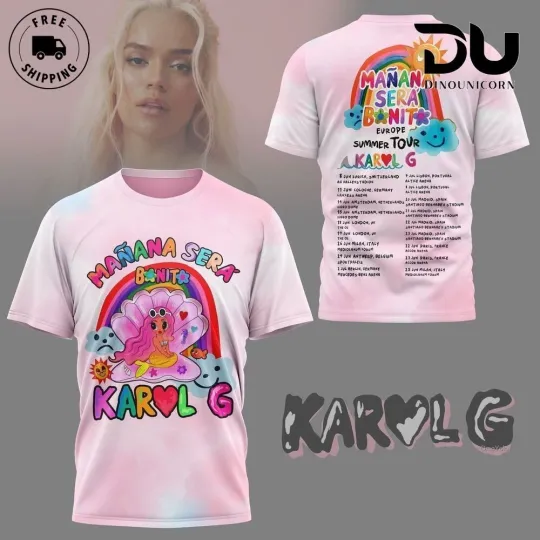 Discover Karol – Manana Sera Bonito Tour 3D Aop T-Shirt