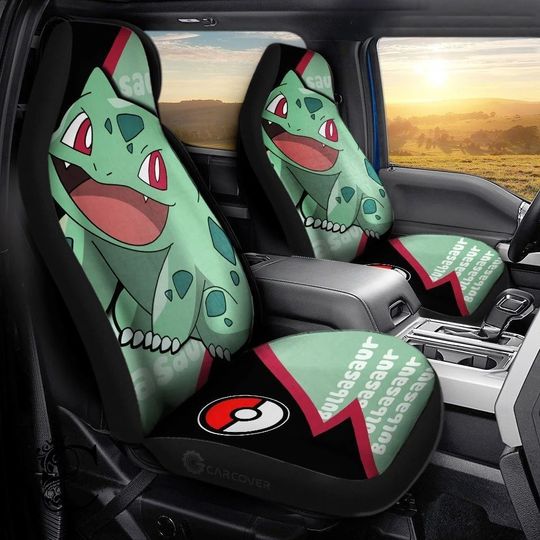 PKM Bulbasaur Ball Car Seat Covers
