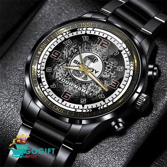 Discover Ford Shelby Custom Steel Watch Jewelry Calendar Band